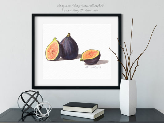 Figs Watercolor | Giclée Print