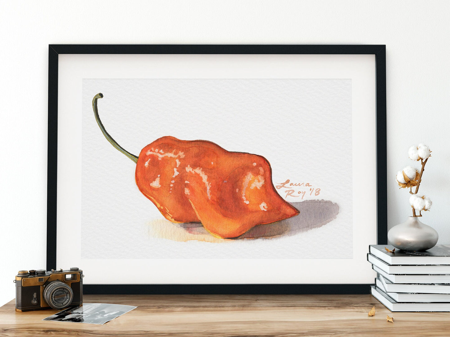 Habanero Watercolor | Giclée Print