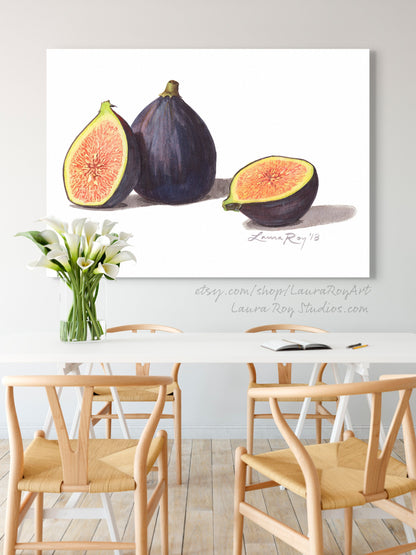 Figs Watercolor | Giclée Print