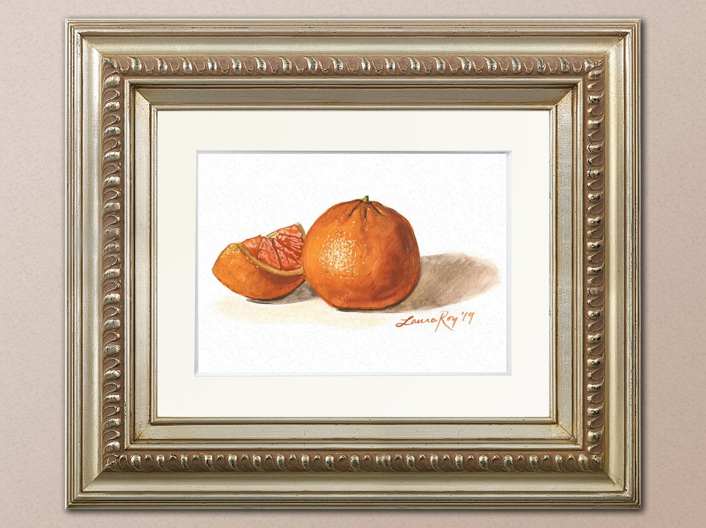 Tangerine Watercolor | Giclée Print