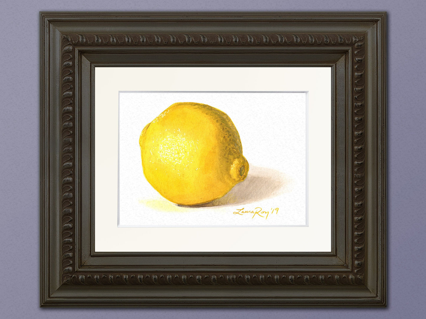 Lemon Watercolor | Giclée Print