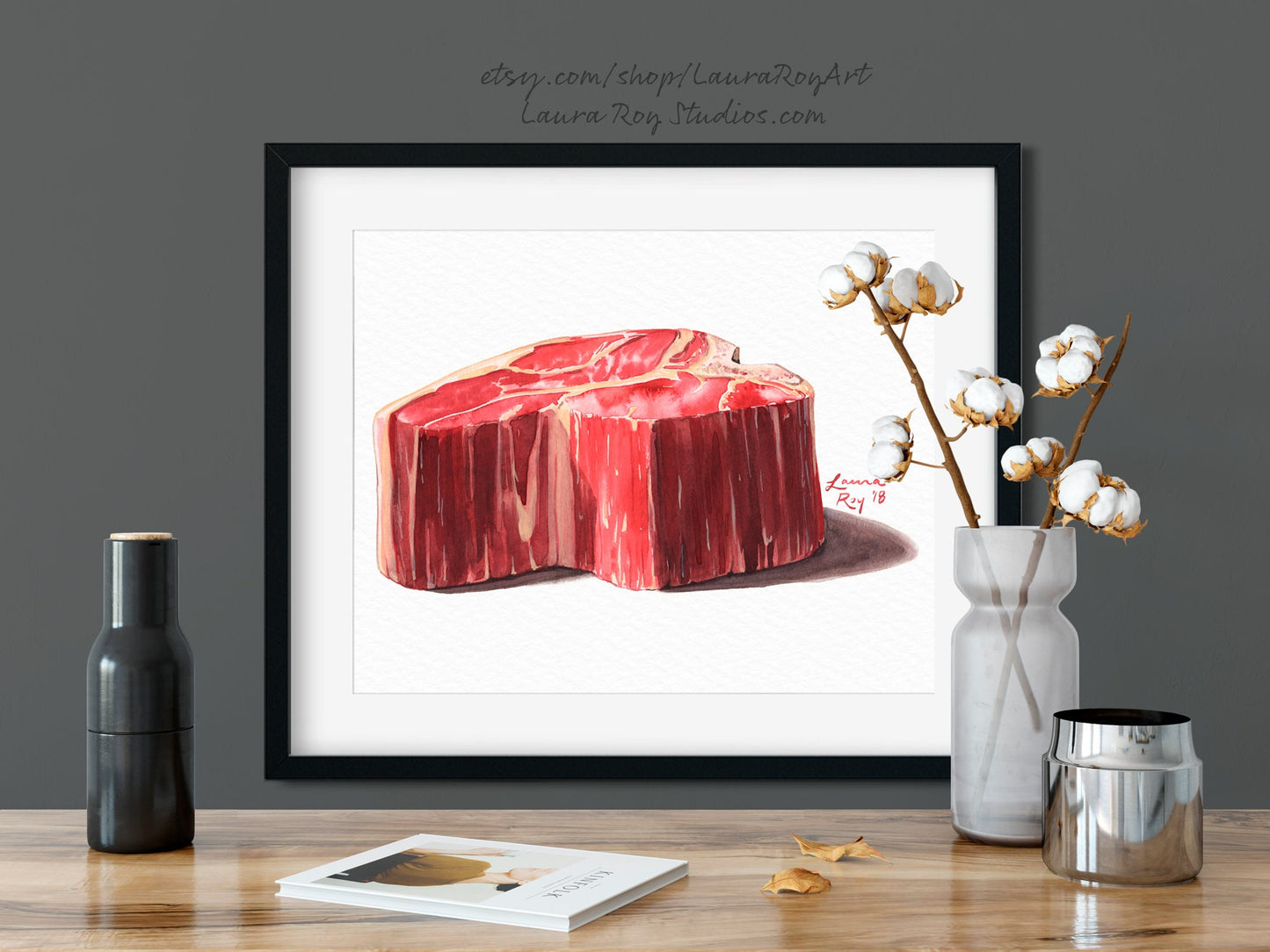 Porterhouse  Watercolor | Giclée Print