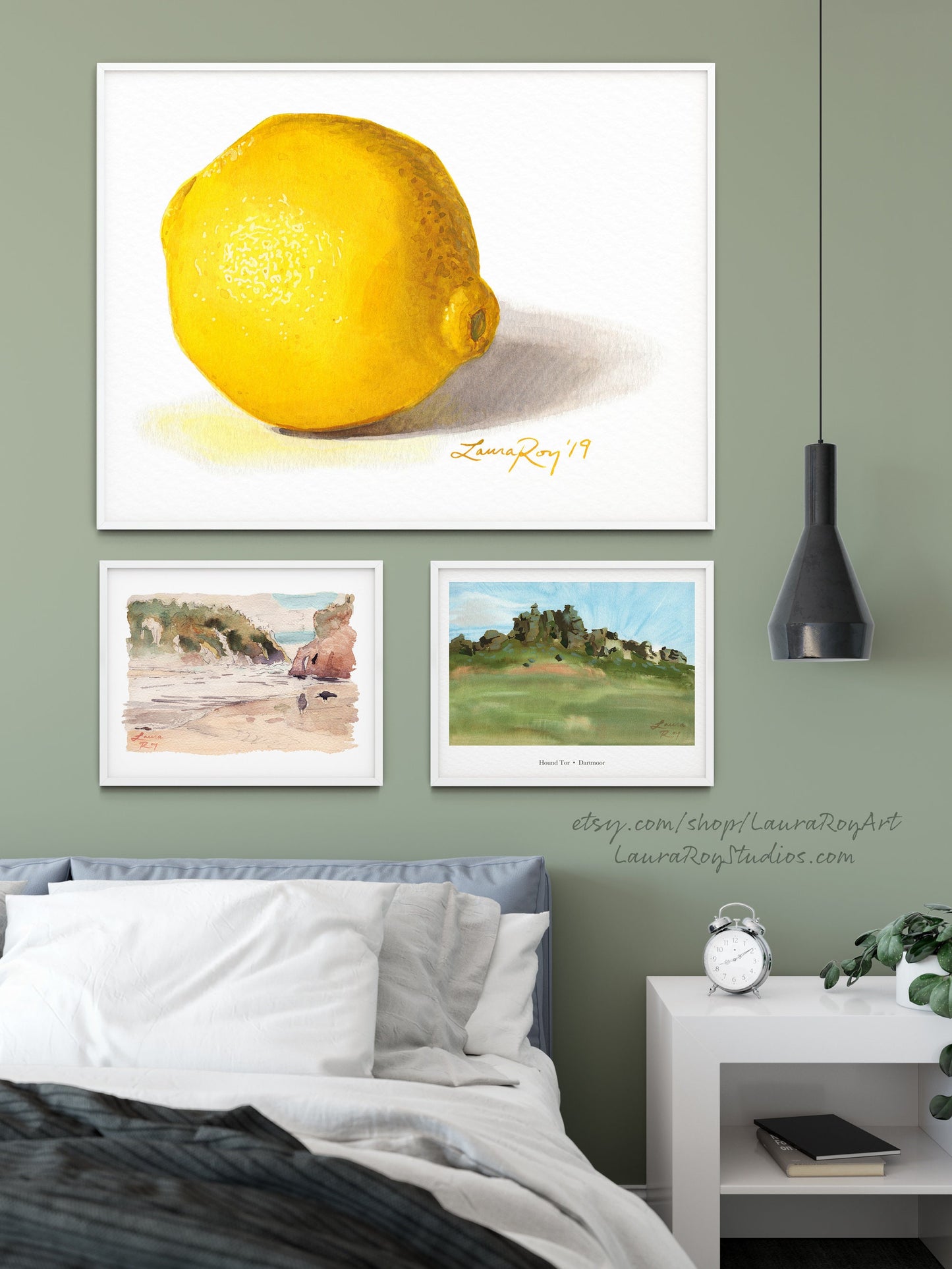 Lemon Watercolor | Giclée Print