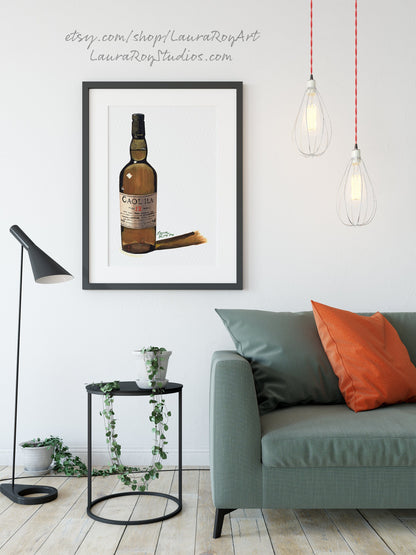 Caol Ila Watercolor | Giclée Print