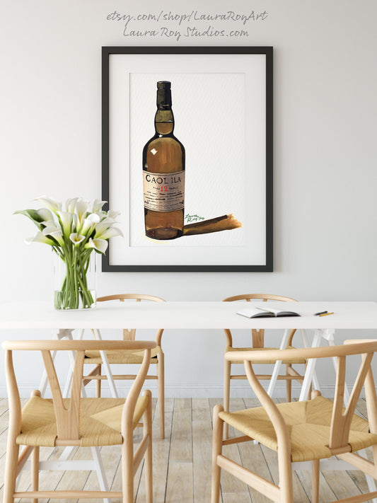 Caol Ila Watercolor | Giclée Print