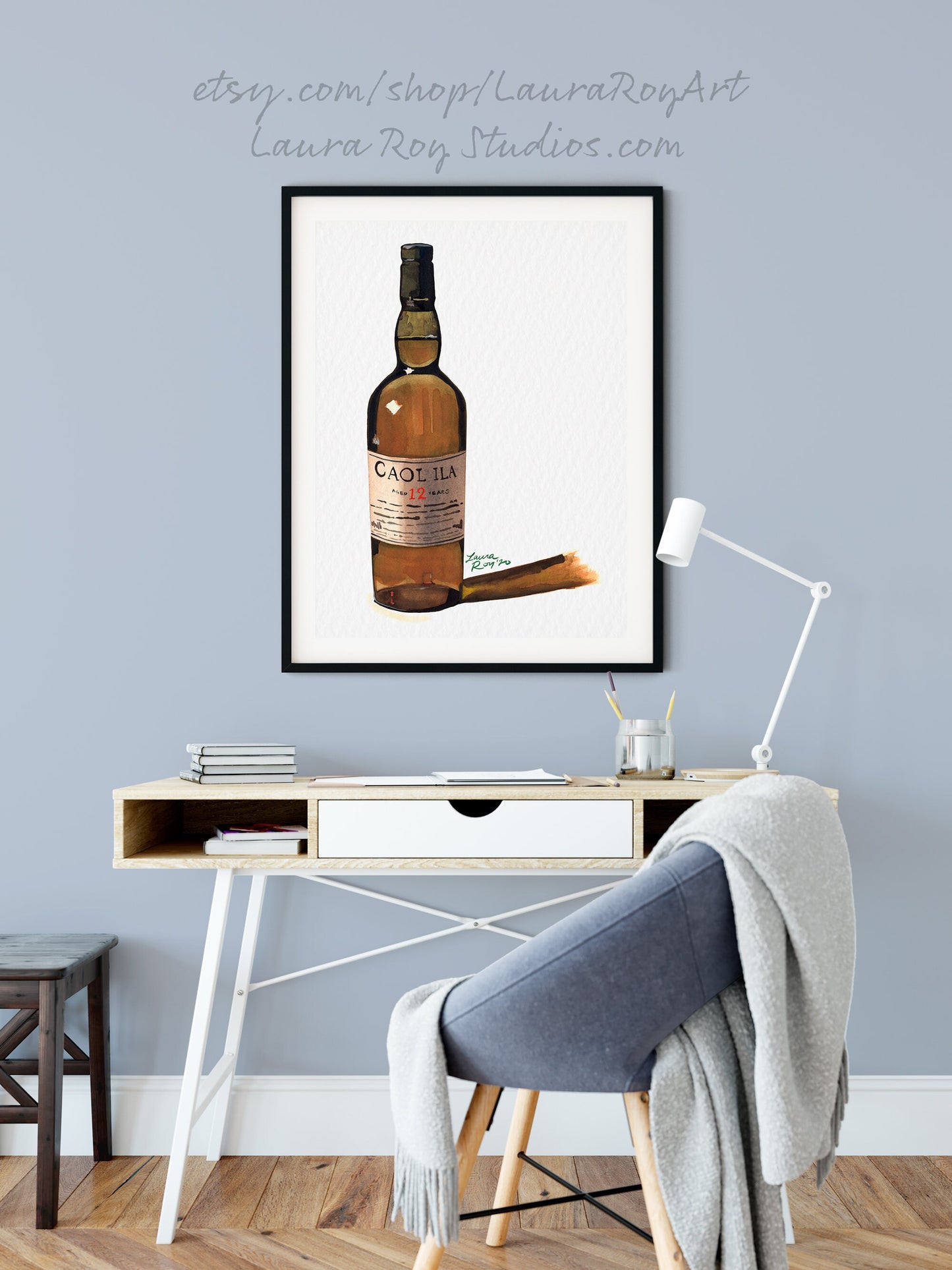 Caol Ila Watercolor | Giclée Print