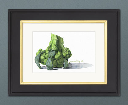 Broccoli Watercolor | Giclée Print