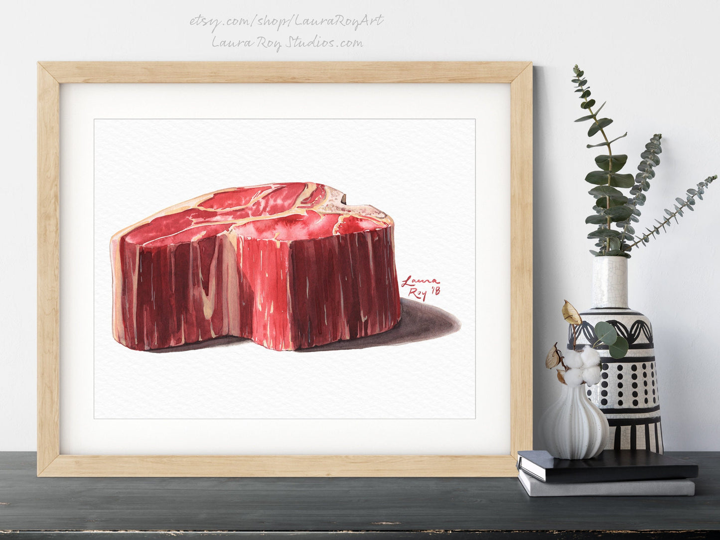 Porterhouse  Watercolor | Giclée Print