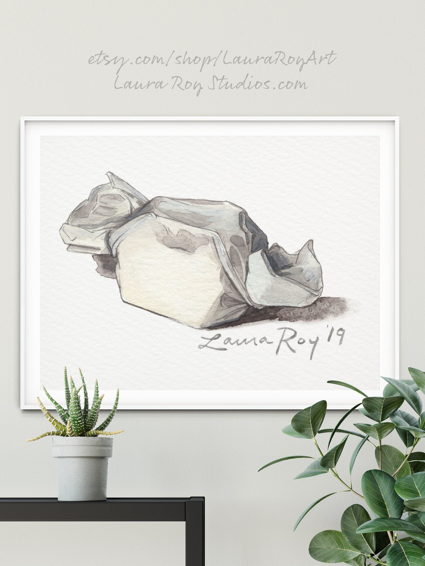 Salt Water Taffy Watercolor | Giclée Print