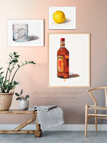 Fireball Watercolor | Giclée Print