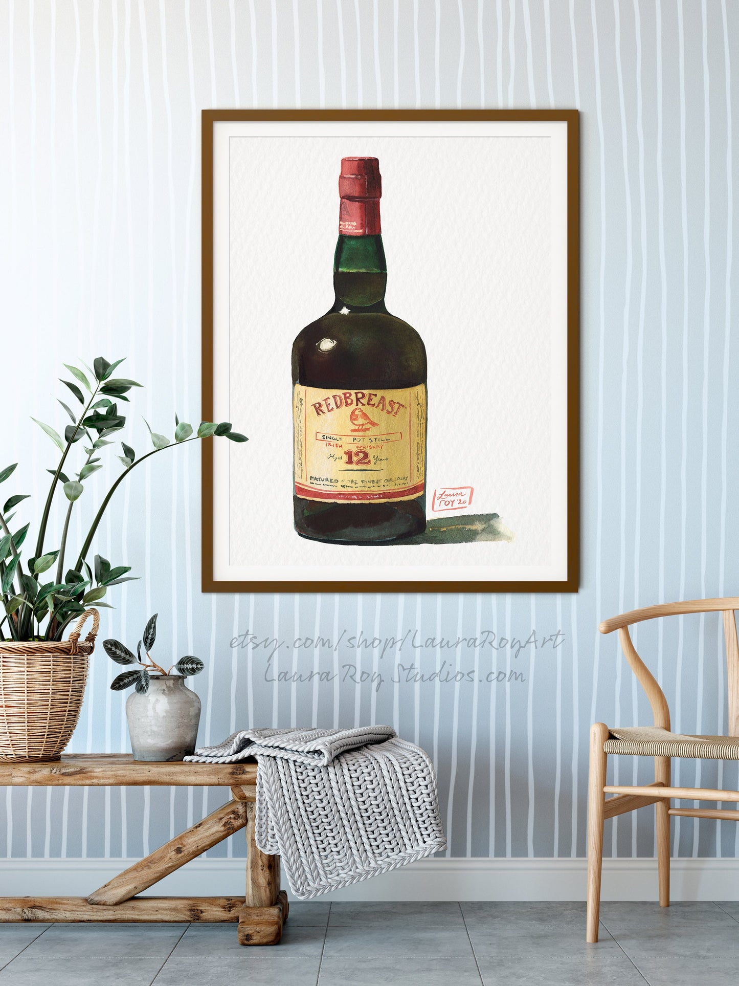 Choose 3 Whiskey Watercolors | Giclée Print