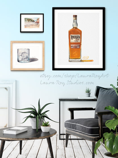 Limousin Rye Watercolor | Giclée Print