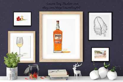 Limousin Rye Watercolor | Giclée Print