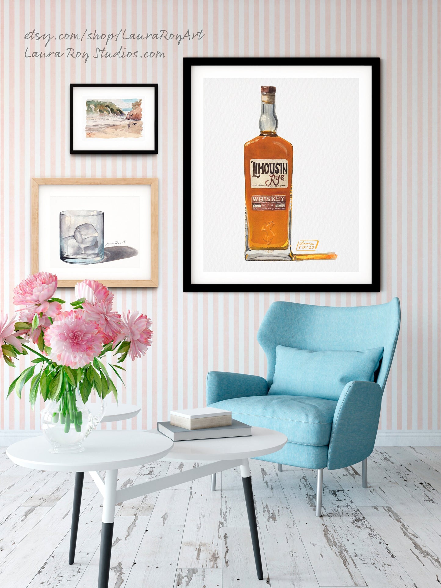 Limousin Rye Watercolor | Giclée Print