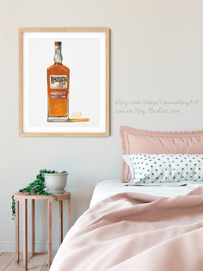 Limousin Rye Watercolor | Giclée Print