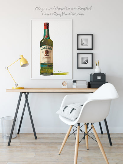 Jameson Watercolor | Giclée Print