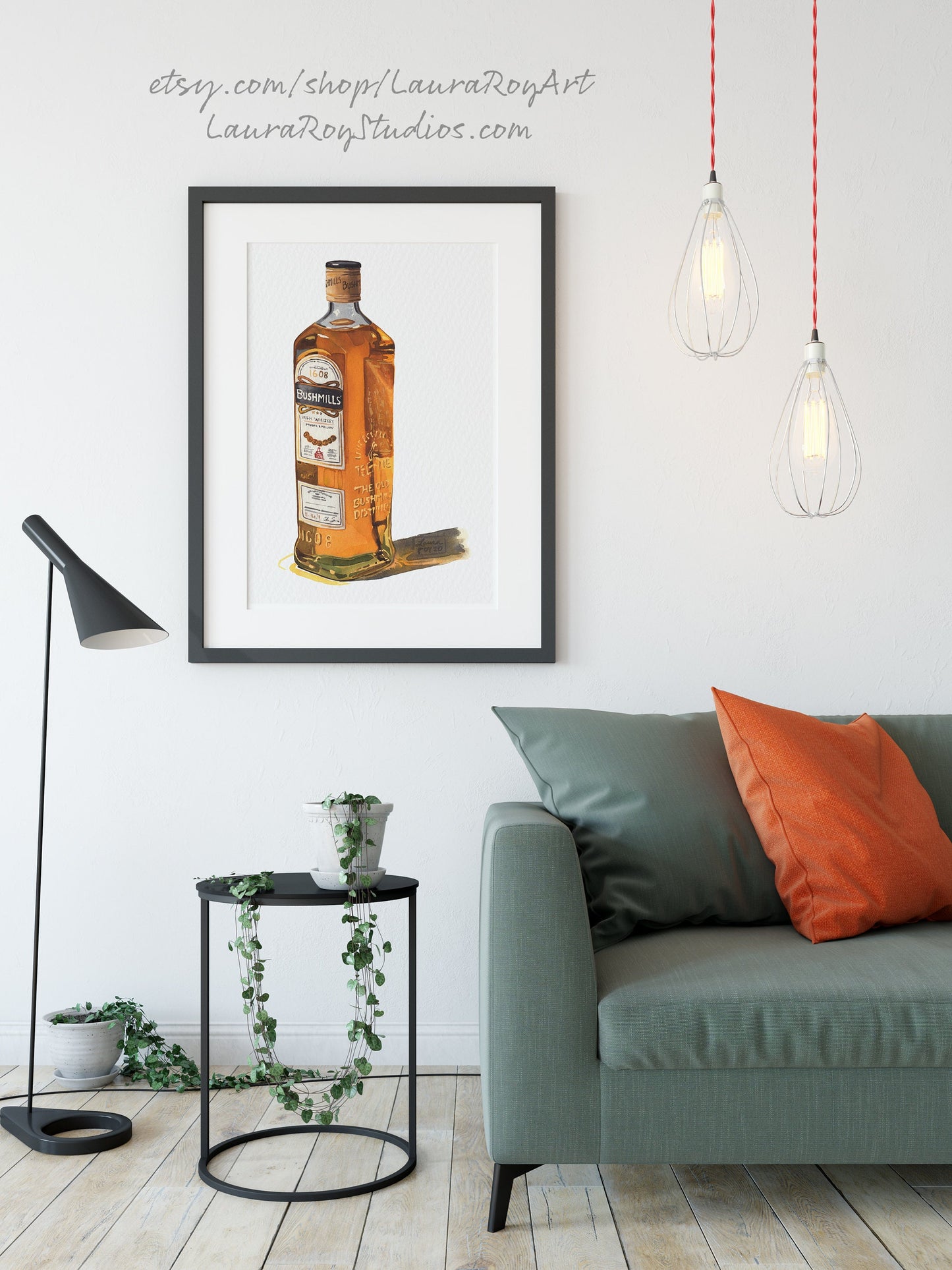 Choose 3 Whiskey Watercolors | Giclée Print