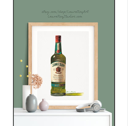 Jameson Watercolor | Giclée Print