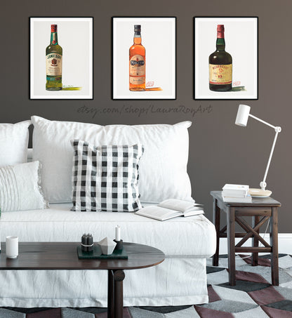 Jameson Watercolor | Giclée Print