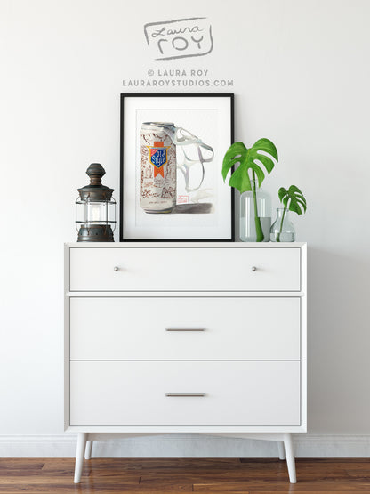 Old Style Watercolor | Giclée Print