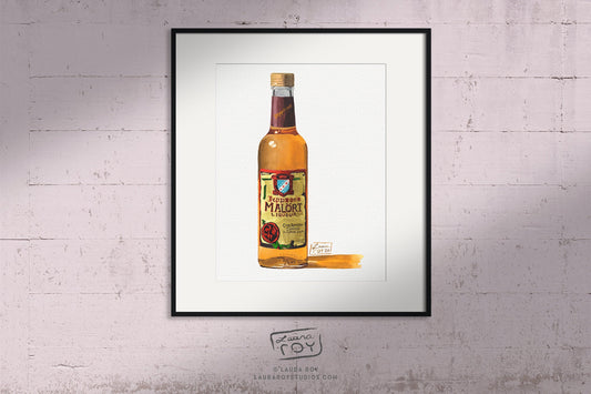 Malort Watercolor | Giclée Print