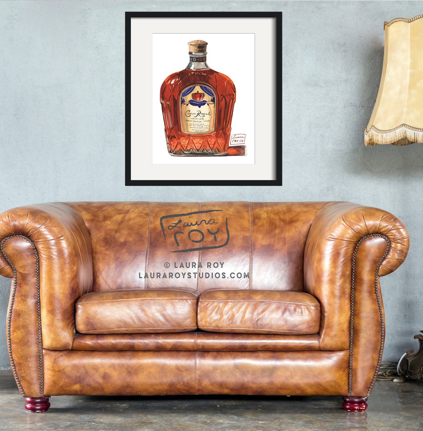 Crown Royal Watercolor | Giclée Print
