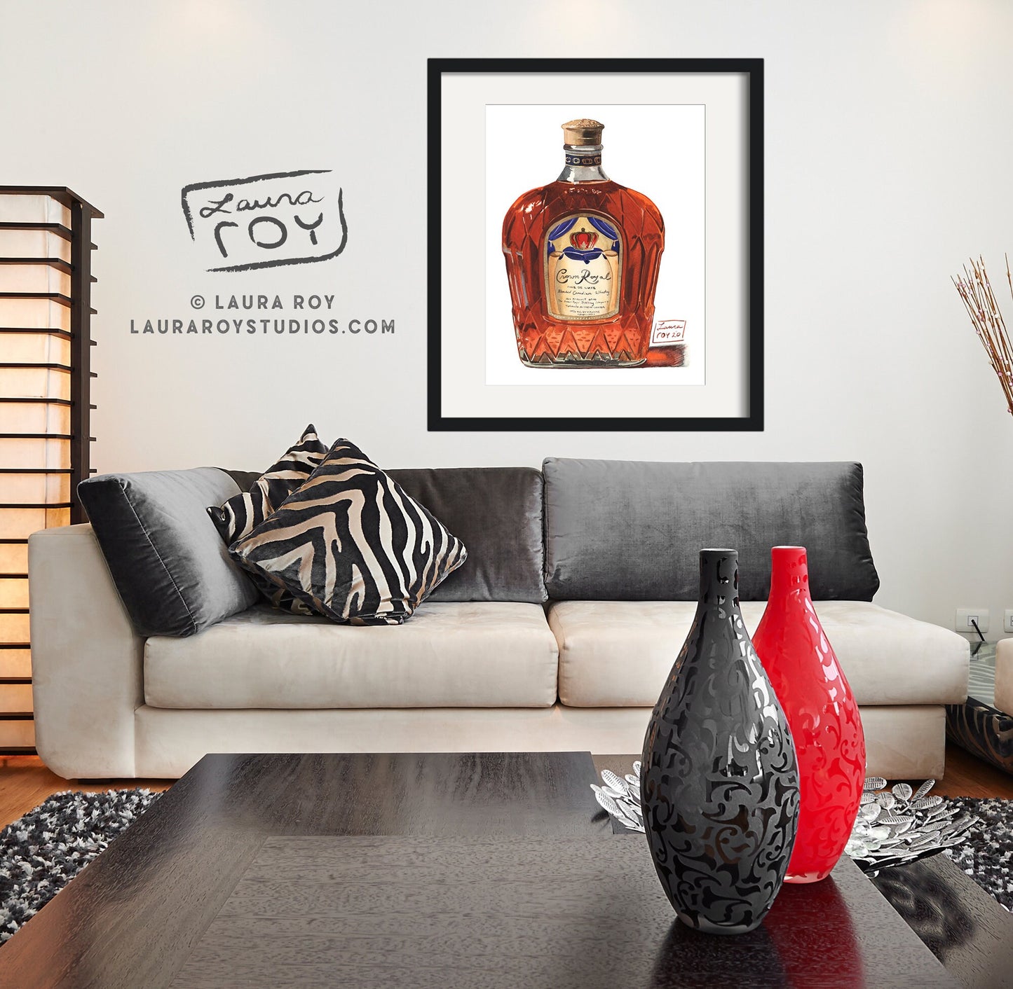 Crown Royal Watercolor | Giclée Print