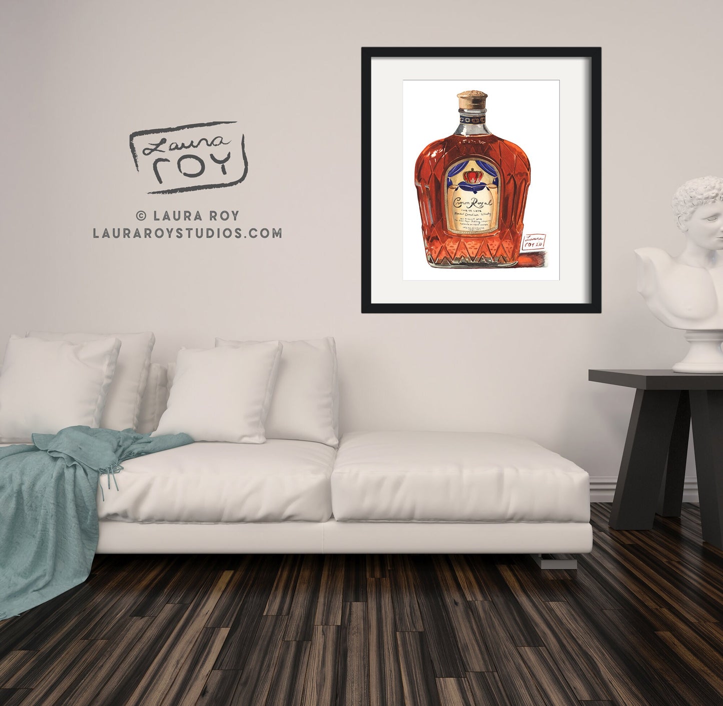 Crown Royal Watercolor | Giclée Print