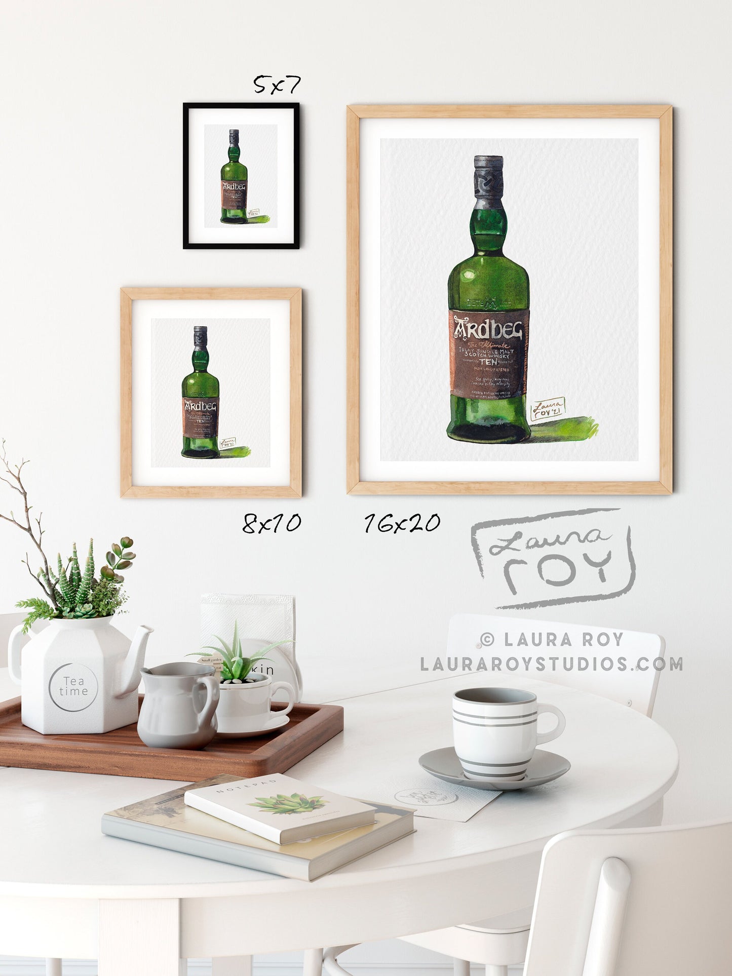 Ardbeg 10 Watercolor | Giclée Print