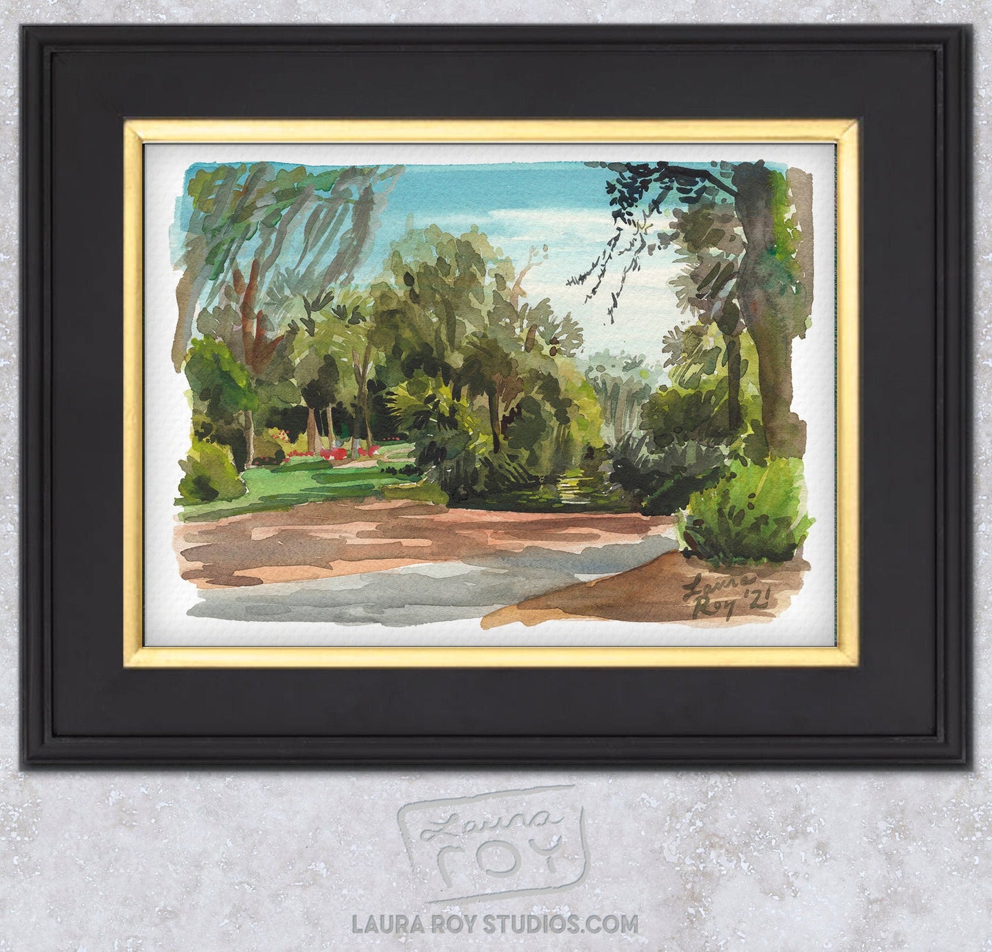 Bok Tower Gardens Watercolor | Giclée Print