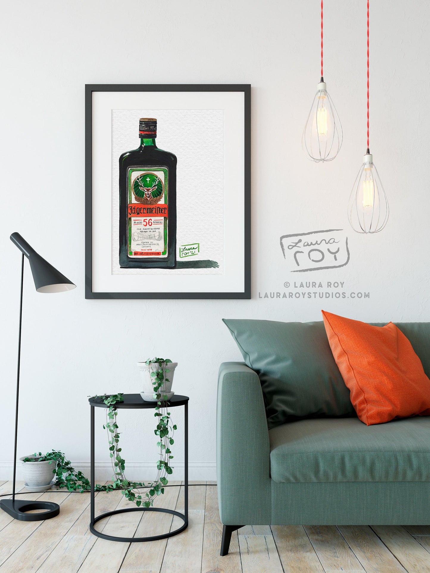 Jagermeister Watercolor | Giclée Print