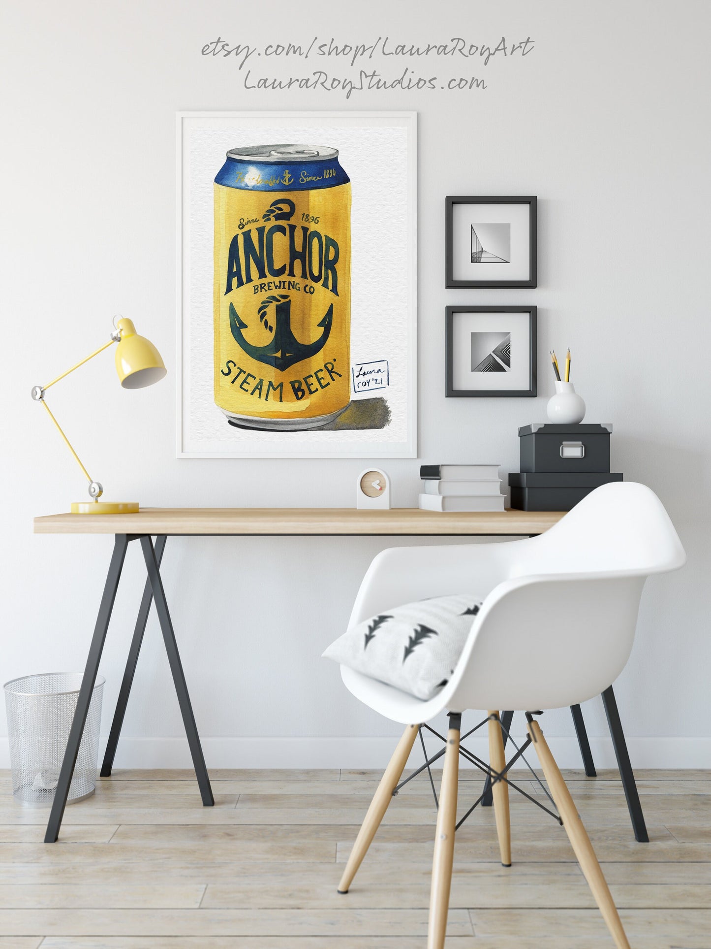 Anchor Steam Watercolor | Giclée Print