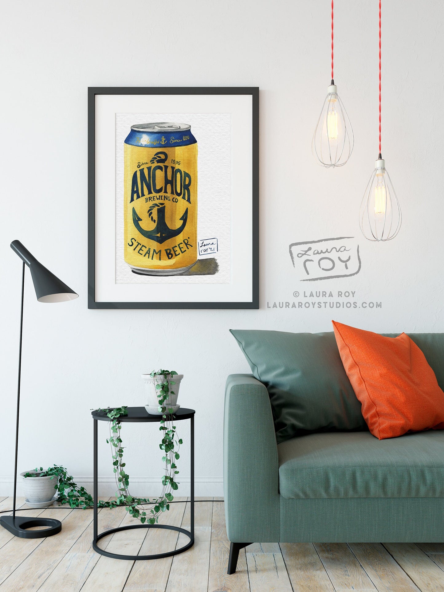 Anchor Steam Watercolor | Giclée Print