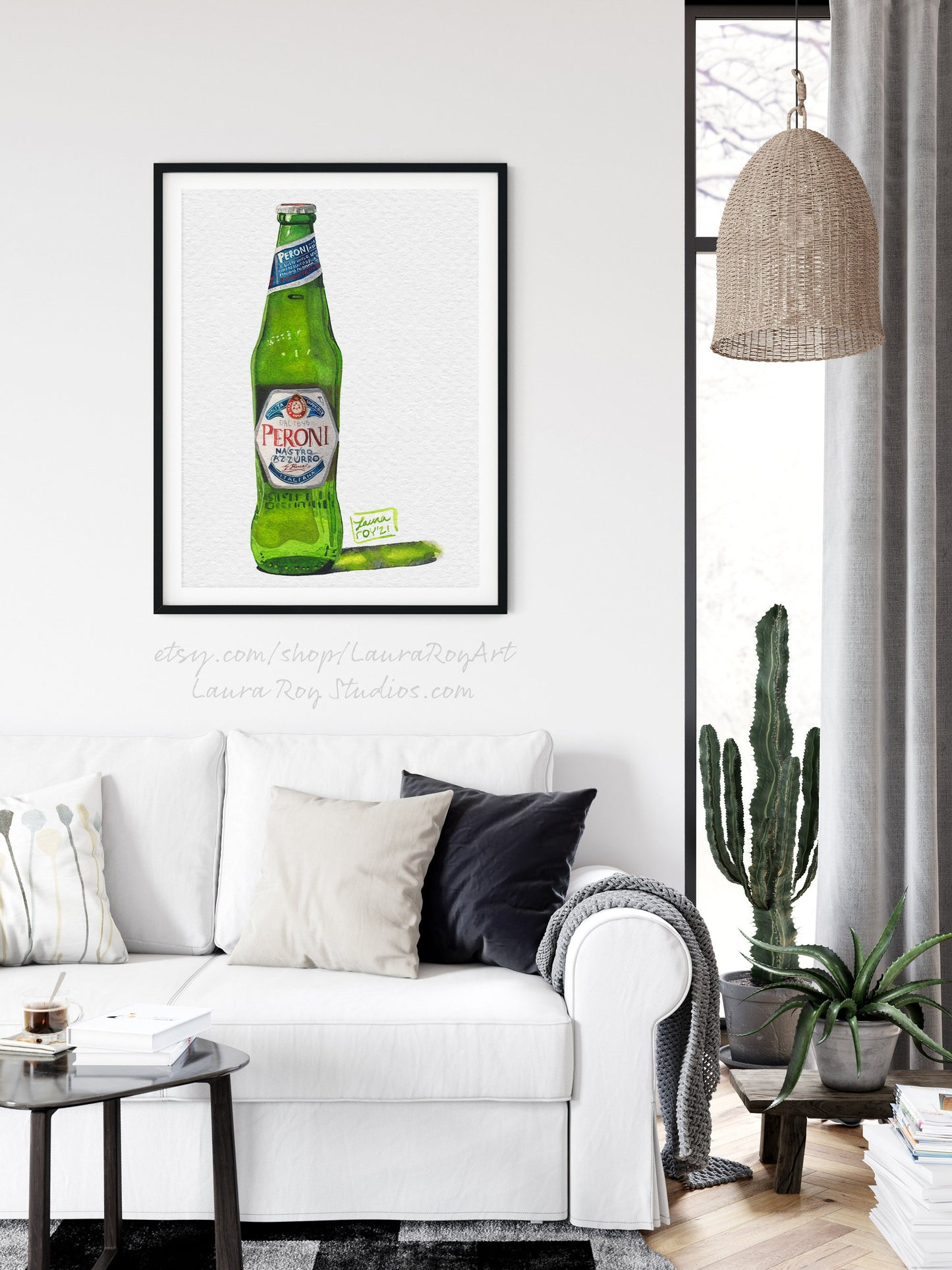 Peroni Watercolor | Giclée Print