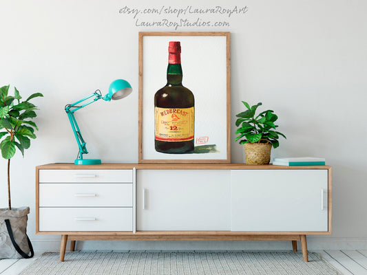 Redbreast Watercolor | Giclée Print