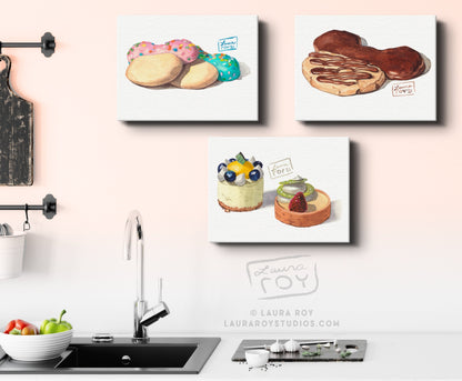 Sweets (Set of 3) | Giclée Prints