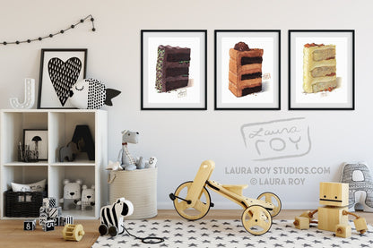 Sweets (Set of 3) | Giclée Prints