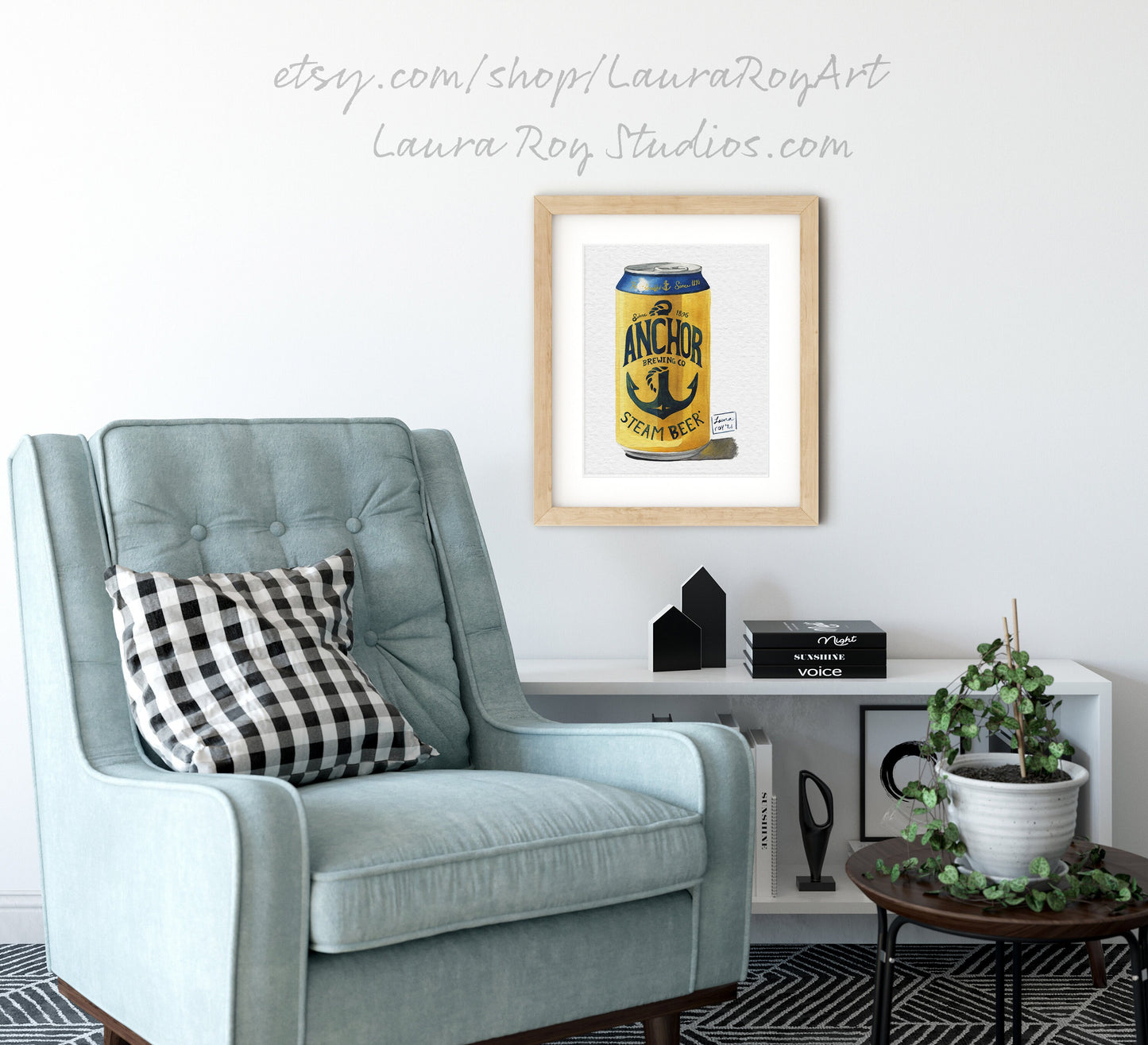 Anchor Steam Watercolor | Giclée Print