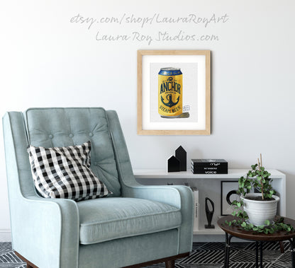 Anchor Steam Watercolor | Giclée Print