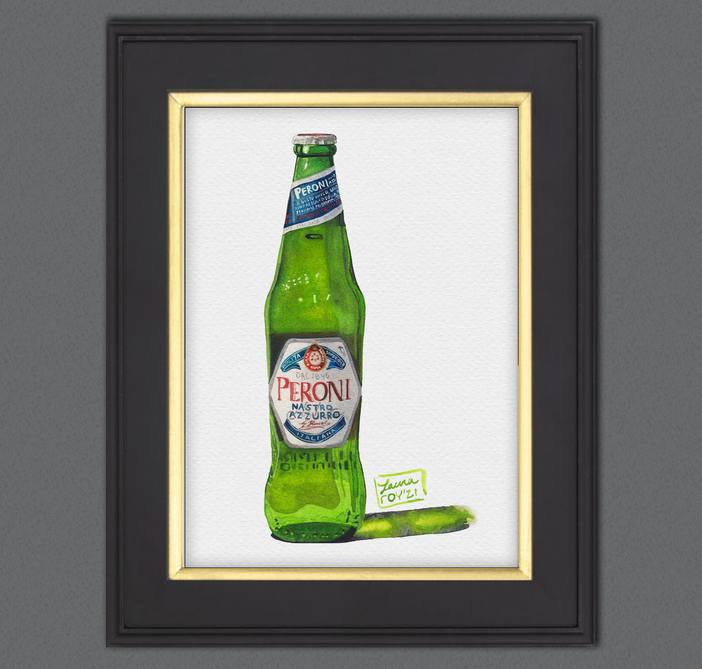 Peroni Watercolor | Giclée Print