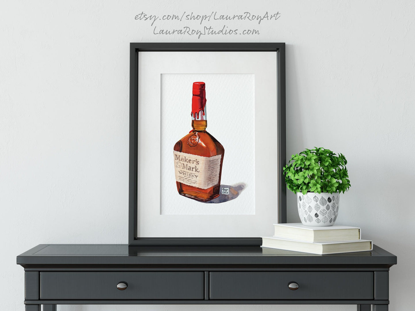 Maker's Mark Watercolor | Giclée Print