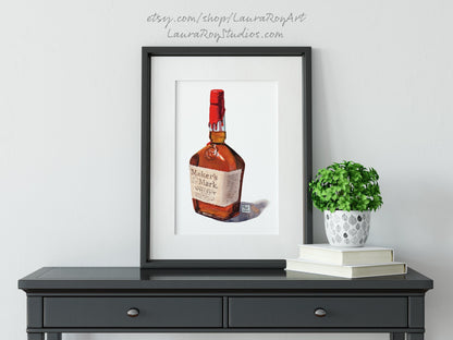 Maker's Mark Watercolor | Giclée Print