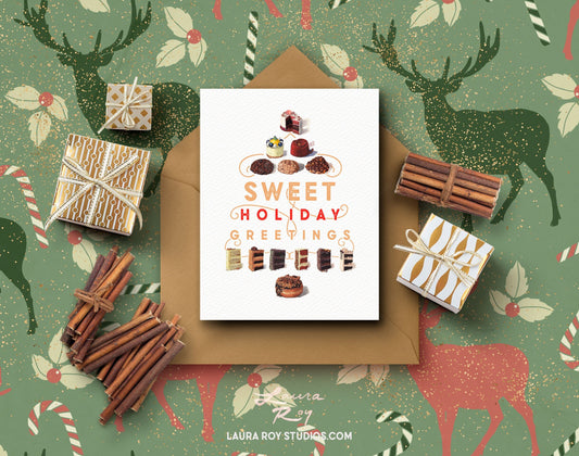 Sweet Treats Holiday Card/Set