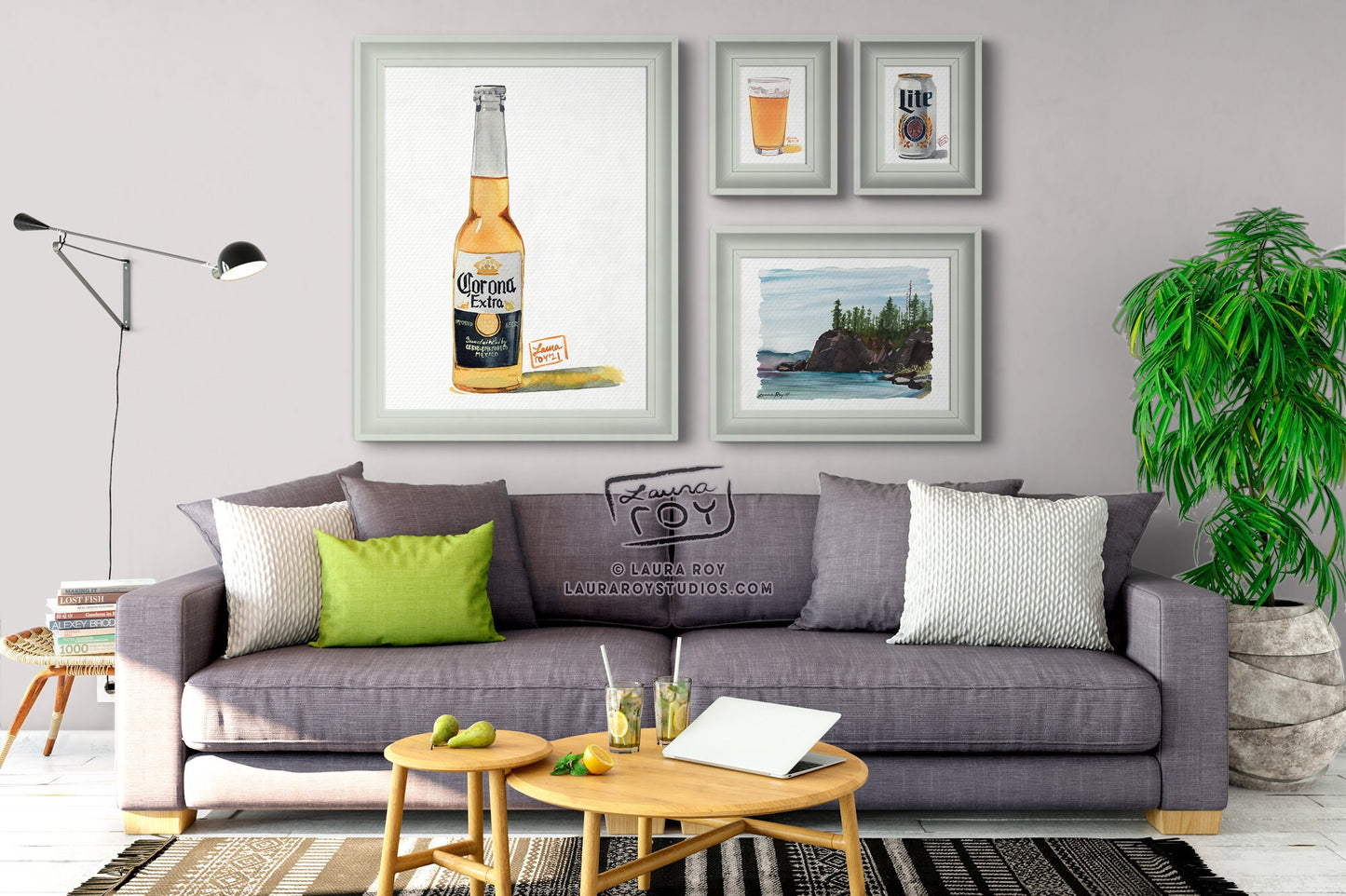 Corona Extra Watercolor | Giclée Print