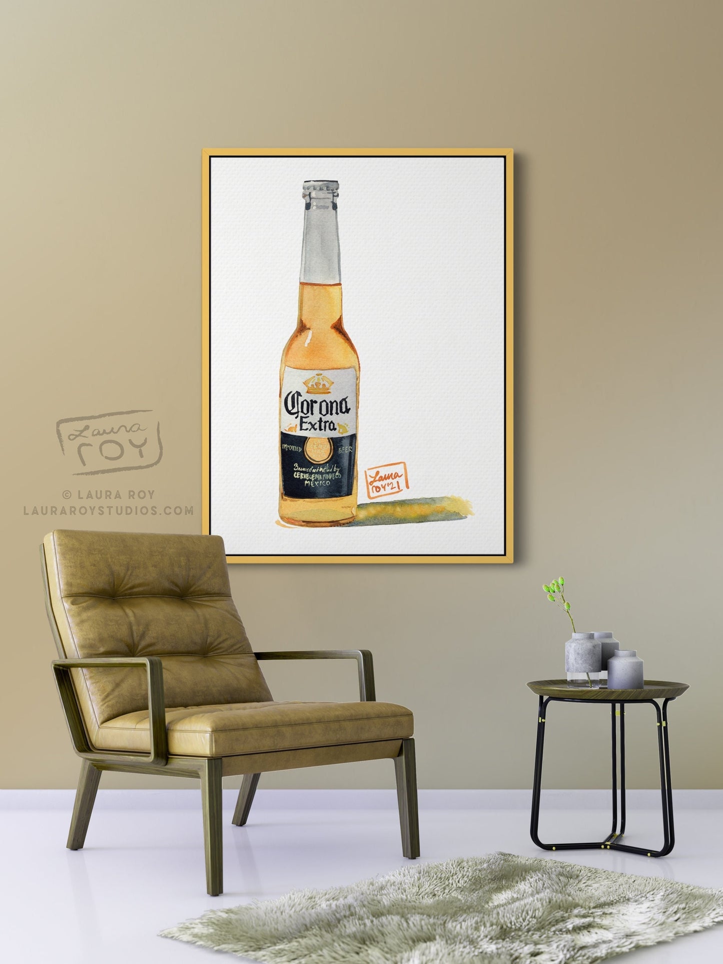 Corona Extra Watercolor | Giclée Print