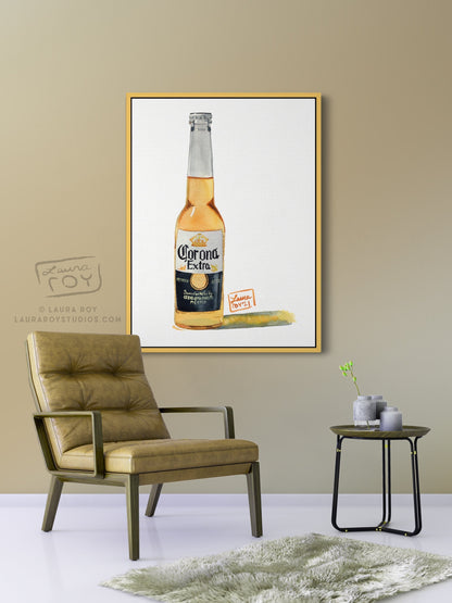 Corona Extra Watercolor | Giclée Print