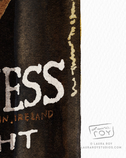 Guinness Watercolor | Giclée Print