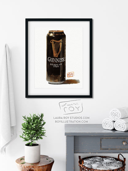 Guinness Watercolor | Giclée Print