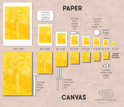 Yellow Palm | Giclée Print